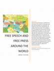 Research paper thumbnail of Free Speech and Free Press Around the World- Tajikistan: A Case Study