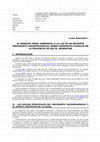 Research paper thumbnail of EL DERECHO PENAL AMBIENTAL A LA LUZ DE UN RECIENTE PRECEDENTE JURISPRUDENCIAL SOBRE DESMONTES ILEGALES EN LA PROVINCIA DE SALTA, ARGENTINA