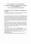 Research paper thumbnail of CALL FOR PAPERS – CONVOCATORIA ABIERTA