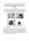 Research paper thumbnail of Garnets from the Sakar Region, SE Bulgaria. The  relationship between chemical composition and physical properties with emphasis on use in the abrasive industry