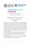 Research paper thumbnail of Call for papers - 2nd annual workshop, 2018 - PSA Populism Specialist Group (University of Bath)