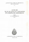 Research paper thumbnail of Martyrion und Bischofskirche - Anmerkungen zur Architektur und Bauornamentik des Zentralbaus von Rusafa, in: Akten des 12. Internationalen Kongresses für Christliche Archäologie, Bonn 22.-28.9.1991, JbAC Erg. Heft 20,1 (Münster 1995), 590-597.