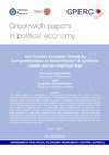 Research paper thumbnail of Are Current Accounts Driven by Competitiveness or Asset Prices? A synthetic model and an empirical test