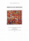 Research paper thumbnail of Présence de Théocrite