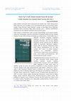 Research paper thumbnail of “Felsefe Tıp Ve Tarih: Tabakât Literatürü Üzerine Bir İnceleme” ( Editör: Mustakim Arıcı, İstanbul: Klasik Yayınları, 2014, 346 s.)