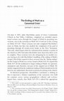 Research paper thumbnail of The Ending of Mark as a Canonical Crisis, Puritan Reformed Journal Vol. 10, No. 1 (January 2018): 31-54