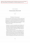 Research paper thumbnail of Consciousness Never Left