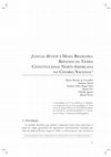 Research paper thumbnail of JUDICIAL REVIEW À MODA BRASILEIRA: REFLEXOS DA TEORIA CONSTITUCIONAL NORTE-AMERICANA NO CENÁRIO NACIONAL