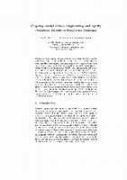 Research paper thumbnail of Crossing Model Driven Engineering and Agility