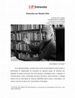 Research paper thumbnail of Entrevista com Renato Ortiz