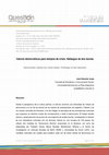 Research paper thumbnail of Valores democráticos para tiempos de crisis. Hallazgos de dos teorías