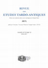 Research paper thumbnail of "L'oeuvre de l'empereur Julien dans les études littéraires et rhétoriques récentes (2000-2017)" - Revue des Études Tardo-antiques 6 (2016), p. 237-254