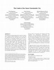 Research paper thumbnail of The Limits of the Smart Sustainable City