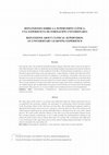 Research paper thumbnail of Reflexiones sobre la supervisión clínica. Una experiencia de formación universitaria