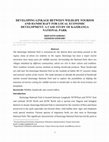 Research paper thumbnail of DEVELOPING LINKAGE BETWEEN WILDLIFE TOURISM AND HANDICRAFT FOR LOCAL ECONOMIC DEVELOPMENT: A CASE STUDY OF KAZIRANGA NATIONAL PARK