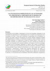 Research paper thumbnail of LAS TECNOLOGIAS EMERGENTES EN LAS ACTIVIDADES DE APRENDIZAJE AL IMPLEMENTAR UN MODELO DE INCORPORACIÓN DE TECNOLOGIA EN EL AULA/THE EMERGING TECHNOLOGIES IN THE LEARNING ACTIVITIES WHEN IMPLEMENTING A MODEL OF INCORPORATION OF TECHNOLOGY IN THE CLASSROOM