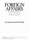 Research paper thumbnail of La democracia de la India