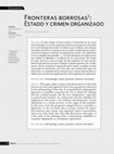 Research paper thumbnail of Fronteras borrosas: Estado y crimen organizado