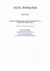 Research paper thumbnail of Education, Lifelong learning, Inequality and Financial access: Evidence from African countries