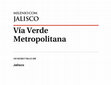 Research paper thumbnail of Via Verde Metropolitana