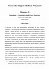 Research paper thumbnail of Call for papers: “Monstra II. Simbologie e Funzionalità degli Esseri Mostruosi”