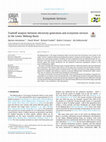 Research paper thumbnail of Tradeoff analysis between electricity generation and ecosystem services in the Lower Mekong Basin