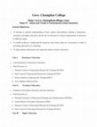 Research paper thumbnail of Paper-IV: Issues and Trends in Contemporary Indian Education Course Objectives