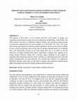 Research paper thumbnail of MERGER AND ACQUISITIONS ANNOUNCEMENTS IN THE NIGERIAN CAPITAL MARKET: A TEST OF MARKET EFFICIENCY