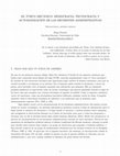 Research paper thumbnail of EL TURCO MECÁNICO: DEMOCRACIA, TECNOCRACIA Y AUTOMATIZACIÓN DE LAS DECISIONES ADMINISTRATIVAS