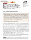 Research paper thumbnail of Divergent Pathways on the Road to Sustainability: A Multilevel Model of the Effects of Geopolitical Power on the Relationship between Economic Growth and Environmental Quality