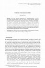 Research paper thumbnail of Problems of Incommensurability