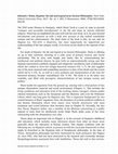 Research paper thumbnail of AHB - Review of Edward Watts Hypatia 2017