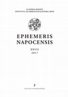 Research paper thumbnail of Michael Glascock, Alex W. Barker, Ioan Alexandru Bărbat, Bogdan Bobină, Florin Drașovean, Cristian Virag, Sourcing Obsidian Artifacts from Archaeological Sites in Central and Northwestern Romania by X-ray Fluorescence, in: P H E M E R I S NAPOCENSIS X X V I I 2 0 1 7