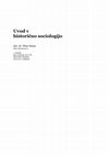 Research paper thumbnail of Uvod v historično sociologijo