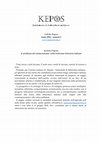 Research paper thumbnail of [CFP] Scrivere l’inizio: il ‘problema del cominciamento’ nella tradizione letteraria italiana