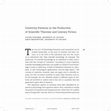 Research paper thumbnail of Creativity Patterns in the Production of Scientific Theories and Literary Fiction