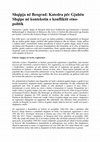 Research paper thumbnail of Shqipja në Beograd: Katedra për Gjuhën Shqipe në kontekstin e konfliktit etno-politik [Albanian in Belgrade: The Department for Albanian in the Context of Ethno-Political Conflict]