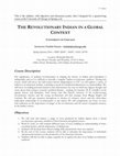 Research paper thumbnail of Syllabus - The Revolutionary Indian in a Global Context (Spring 2016)