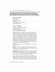 Research paper thumbnail of Re-theorising the role of the informal economy in Sub-Saharan Africa: some lessons from the Gambia