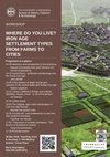 Research paper thumbnail of Where do you live? Iron Age settlement types from farms to cities