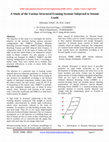 Research paper thumbnail of 2015-04 - SSRG-IJCE - A Study of the Various Structural Framing Systems Subjected to Seismic Loads.pdf