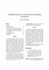 Research paper thumbnail of A utilidade da greve no discurso do jornal Diário Económico