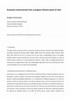 Research paper thumbnail of Economic controversies from a pragma-rhetoric point of view