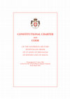 Research paper thumbnail of Sovereign Order of Malta, Constitutional Charter and Code 1997