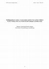 Research paper thumbnail of Multilingualism in Action: A Conversation Analytic View on How Children are Re-Voicing a Story in a French Second Language Learning Lesson