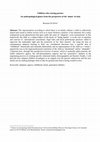 Research paper thumbnail of 2018. Children raising parents: An anthropological glance from the perspective of the 'minor' in Italy (published in Italian, "Figli che crescono i genitori.
Uno sguardo antropologico dalla prospettiva del “minore”)