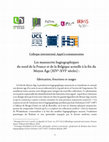 Research paper thumbnail of Appel à communication- Les manuscrits hagiographiques du nord de la France et de la Belgique à la fin du Moyen Âge