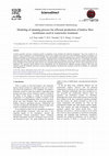 Research paper thumbnail of Modeling of spinning process for efficient production of hollow fiber membranes used in wastewater treatment