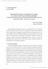 Research paper thumbnail of Enseignement du français et de l'anglais :  une "entente cordiale".