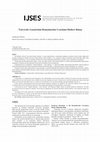 Research paper thumbnail of Üniversite Gençlerinin Romanlardan Uyarlama Dizilere Bakışı